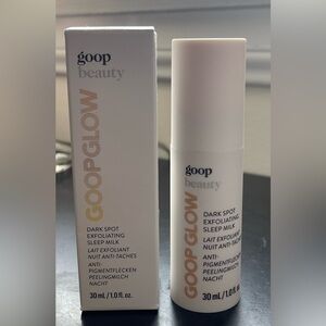 New Goop Glow Dark Spot Exfoliating Sleep Milk 30ml